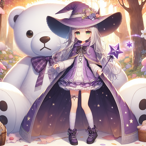 TS魔法少女と後方腕組みクマ師匠