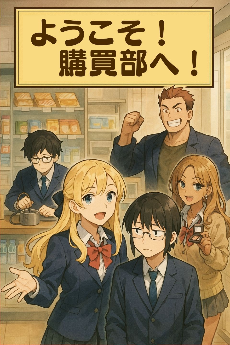 ようこそ！購買部へ！, image size:960x1440